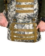 Рюкзак тактичний 70 л. із зносостійкого, водонепроникного матеріалу ПІКСЕЛЬ - Зображення 7