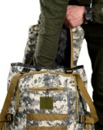 Рюкзак тактичний 70 л. із зносостійкого, водонепроникного матеріалу ПІКСЕЛЬ - Зображення 8