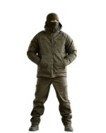 Зимовий тактичний костюм Softshell 5в1 Softshell + Omni-Heat Оливковий - Зображення 3