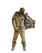 Зимовий тактичний костюм Softshell 5в1 Softshell + Omni-Heat Мультикам - Зображення 2