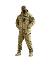 Зимовий тактичний костюм Softshell 5в1 Softshell + Omni-Heat Мультикам - Зображення 3