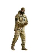 Зимовий тактичний костюм Softshell 5в1 Softshell + Omni-Heat Мультикам - Зображення 4