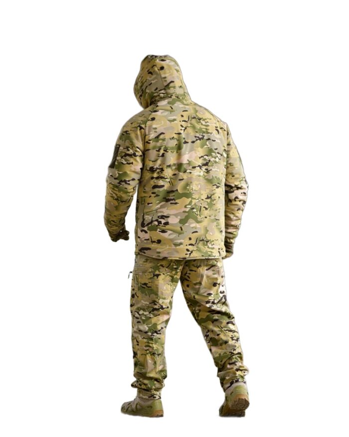 Зимовий тактичний костюм Softshell 5в1 Softshell + Omni-Heat Мультикам - Зображення 5
