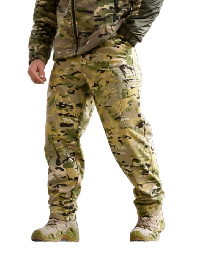 Зимовий тактичний костюм Softshell 5в1 Softshell + Omni-Heat Мультикам - Зображення 9