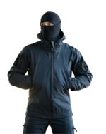 Утеплений тактичний костюм Softshell 5в1 Softshell + Fleece Set Синій - Зображення 6