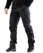 Утеплений тактичний костюм Softshell 5в1 Softshell + Fleece Set Чорний - Зображення 9