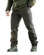 Утеплений тактичний костюм Softshell 5в1 Softshell + Fleece Set Оливковий - Зображення 8