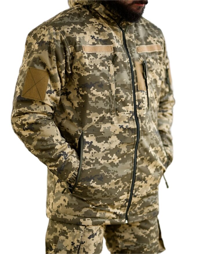 Зимовий тактичний костюм Northern Піксель (Primaloft, Omni-Heat) - Зображення 6