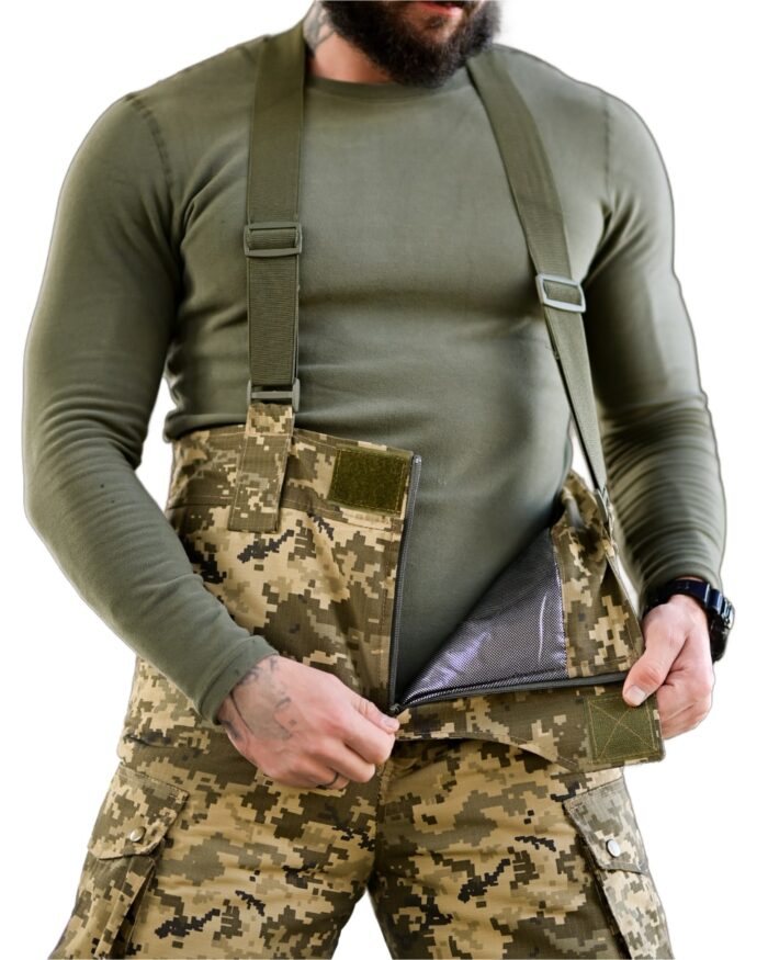 Зимовий тактичний костюм Northern Піксель (Primaloft, Omni-Heat) - Зображення 7