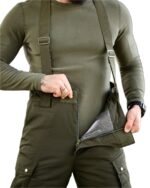 Зимовий тактичний костюм Northern Олива (Primaloft, Omni-Heat) - Зображення 7