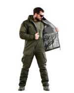 Зимовий тактичний костюм Northern Олива (Primaloft, Omni-Heat)