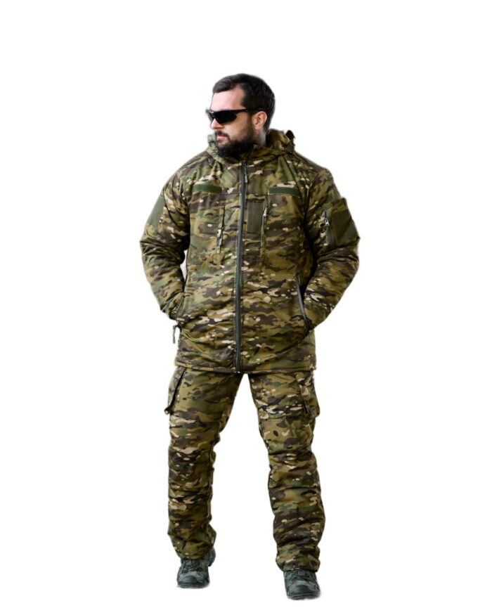 Зимовий тактичний костюм Northern Мультикам (Primaloft, Omni-Heat) - Зображення 2