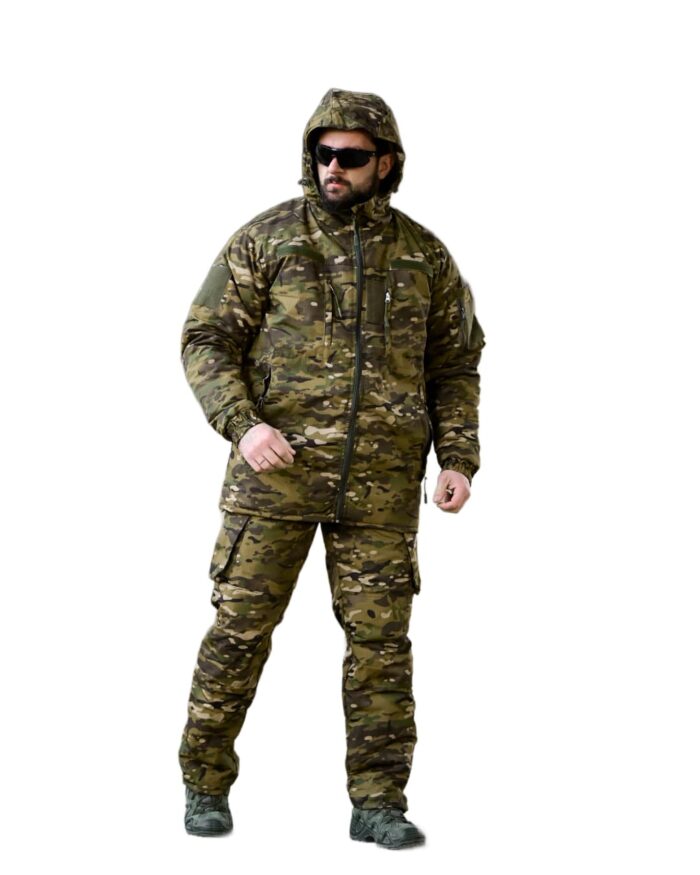 Зимовий тактичний костюм Northern Мультикам (Primaloft, Omni-Heat) - Зображення 4