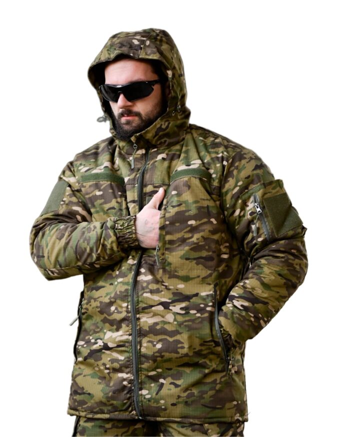 Зимовий тактичний костюм Northern Мультикам (Primaloft, Omni-Heat) - Зображення 5