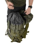 Рюкзак тактичний 100 л. рамний з водонепроникного матеріалу ОЛИВКОВИЙ - Зображення 8