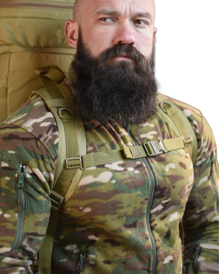 Рюкзак тактичний 100 л. рамний з водонепроникного матеріалу Cordura 1000D - Зображення 11