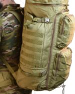 Рюкзак тактичний 100 л. рамний з водонепроникного матеріалу Cordura 1000D - Зображення 3