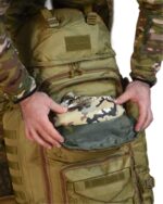 Рюкзак тактичний 100 л. рамний з водонепроникного матеріалу Cordura 1000D - Зображення 7