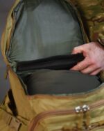 Рюкзак тактичний 100 л. рамний з водонепроникного матеріалу Cordura 1000D - Зображення 9