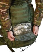 Рюкзак тактичний 100 л. рамний з водонепроникного матеріалу Cordura 1000D - Зображення 9