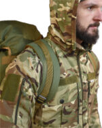 Рюкзак тактичний 80 л. з водонепроникного матеріалу ОЛИВА - Зображення 5