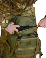 Рюкзак тактичний 80 л. з водонепроникного матеріалу ОЛИВА - Зображення 8