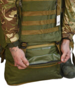Рюкзак тактичний 80 л. з водонепроникного матеріалу ОЛИВА - Зображення 10