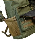 Рюкзак тактичний 60 л. з водонепроникного матеріалу ОЛИВА - Зображення 6