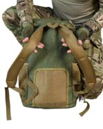 Рюкзак тактичний 60 л. з водонепроникного матеріалу ОЛИВА - Зображення 7