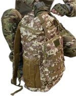 Рюкзак тактичний 60 л. з водонепроникного матеріалу ПІКСЕЛЬ - Зображення 3