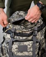 Рюкзак тактичний 50 л. із зносостійкого, водонепроникного матеріалу ПІКСЕЛЬ - Зображення 6