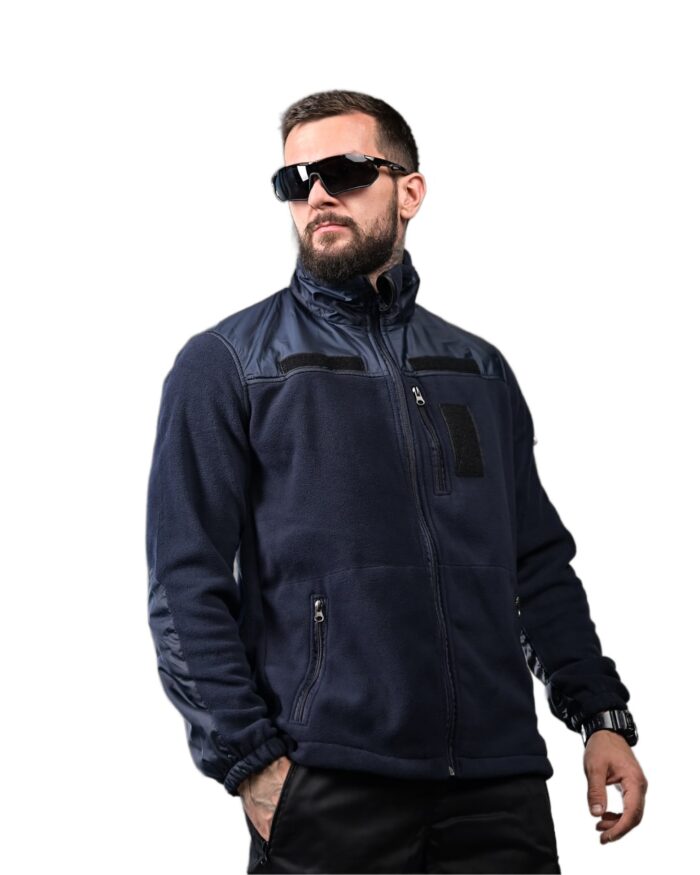 Тактична флісова кофта Polar 250 Синій - Зображення 3