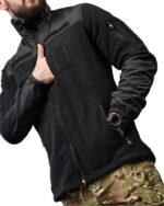 Тактична флісова кофта Polar 250 Чорний - Зображення 4