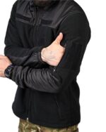 Тактична флісова кофта Polar 250 Чорний - Зображення 5