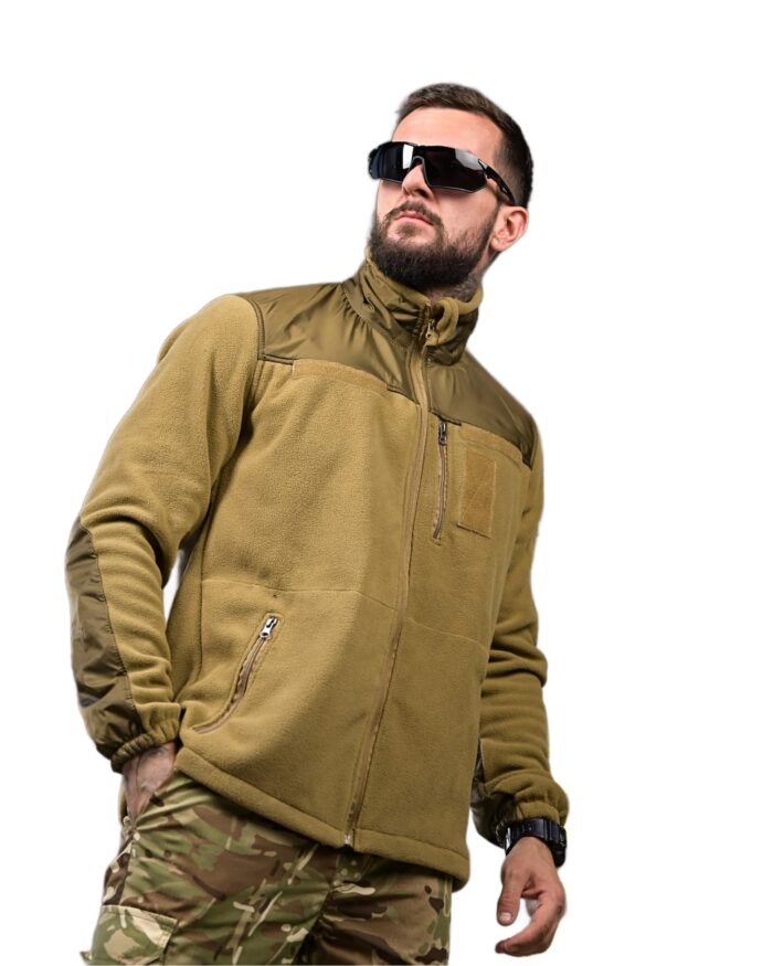 Тактична флісова кофта Polar 250 Койот - Зображення 6