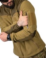 Тактична флісова кофта Polar 250 Койот - Зображення 2