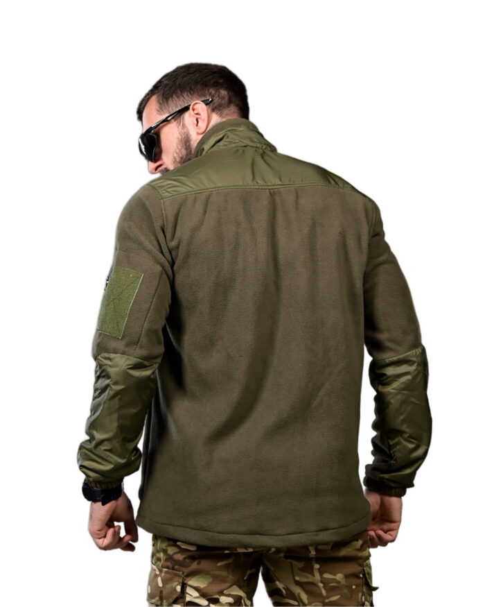 Тактична флісова кофта Polar 250 Оливковий - Зображення 2