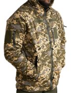 Зимова тактична куртка Softshell + Omni-Heat -20°C Піксель ММ-14 - Зображення 5