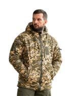 Зимова тактична куртка Softshell + Omni-Heat -20°C Піксель ММ-14 - Зображення 8