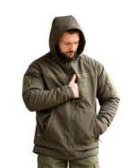 Зимова тактична куртка Softshell + Omni-Heat -20°C Олива - Зображення 3