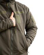 Зимова тактична куртка Softshell + Omni-Heat -20°C Олива - Зображення 4