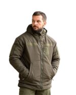 Зимова тактична куртка Softshell + Omni-Heat -20°C Олива