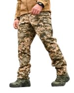 Зимові тактичні штани з флісовою підкладкою S - 6XL Піксель - Зображення 2