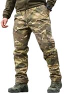 Зимові тактичні штани з флісовою підкладкою S - 6XL Мультикам - Зображення 4