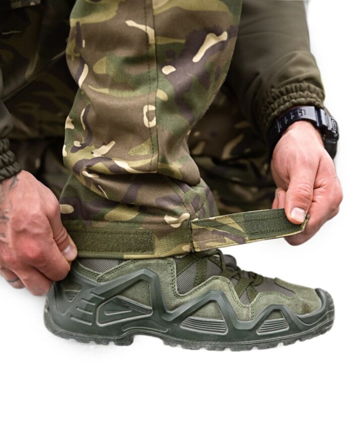 Зимові тактичні штани з флісовою підкладкою S - 6XL Мультикам - Зображення 6