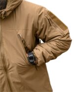 Зимова тактична куртка YINREN Scorpion (Gore Windstopper + G-Loft утеплювач) Койот - Зображення 3