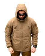 Зимова тактична куртка YINREN Scorpion (Gore Windstopper + G-Loft утеплювач) Койот - Зображення 4