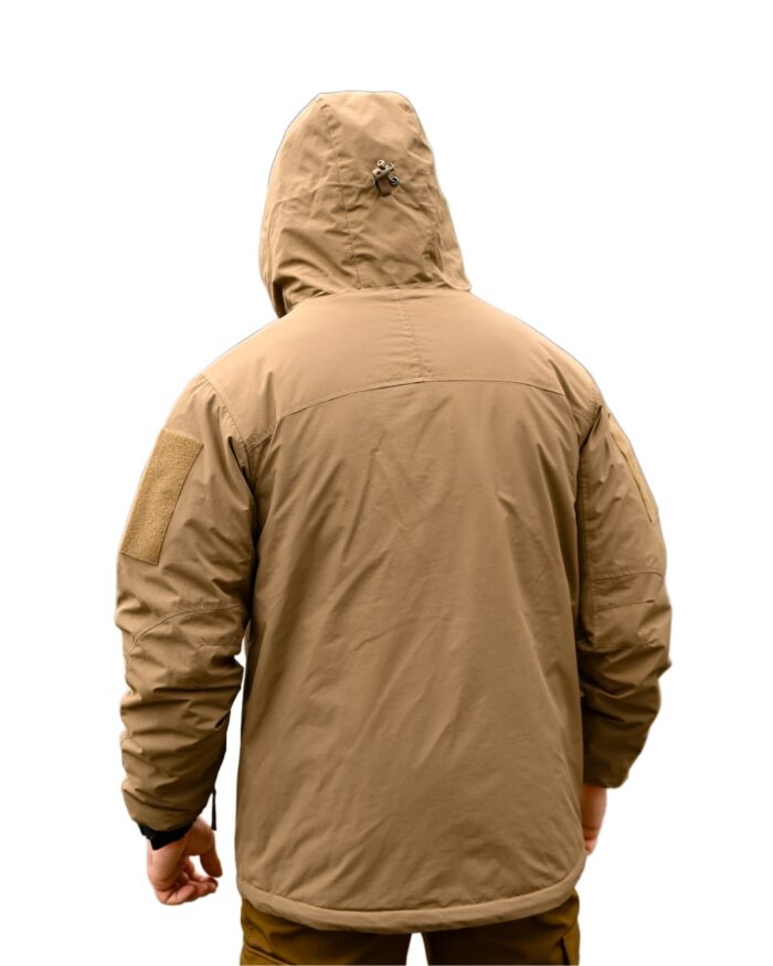 Зимова тактична куртка YINREN Scorpion (Gore Windstopper + G-Loft утеплювач) Койот - Зображення 5