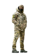 Зимовий тактичний костюм Gamma Force Softshell + Omni-Heat + Slimtex Мультикам - Зображення 5