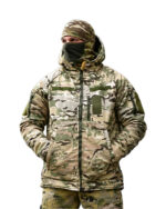 Зимовий тактичний костюм Gamma Force Softshell + Omni-Heat + Slimtex Мультикам - Зображення 6